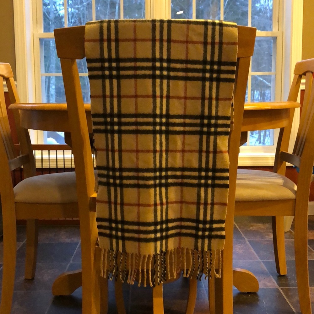 NEW YEAR SALE Burberry Scarf 100% Cashmere